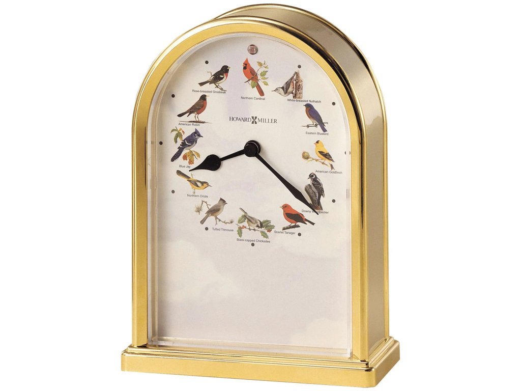 Song Birds Of N. America Iii Tabletop Clock