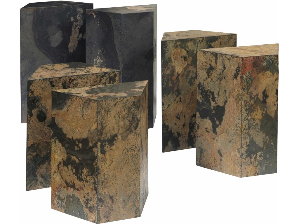 Compostela and San Juan Slate Pedestal