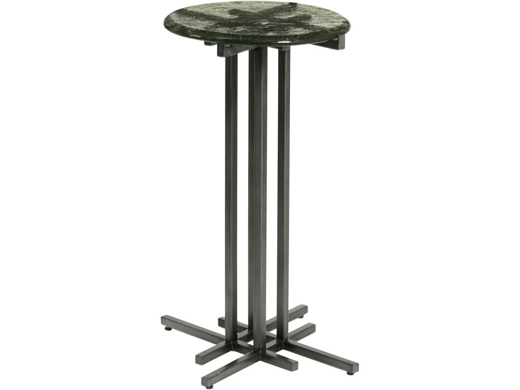 Glass/Metal Base Pedestal