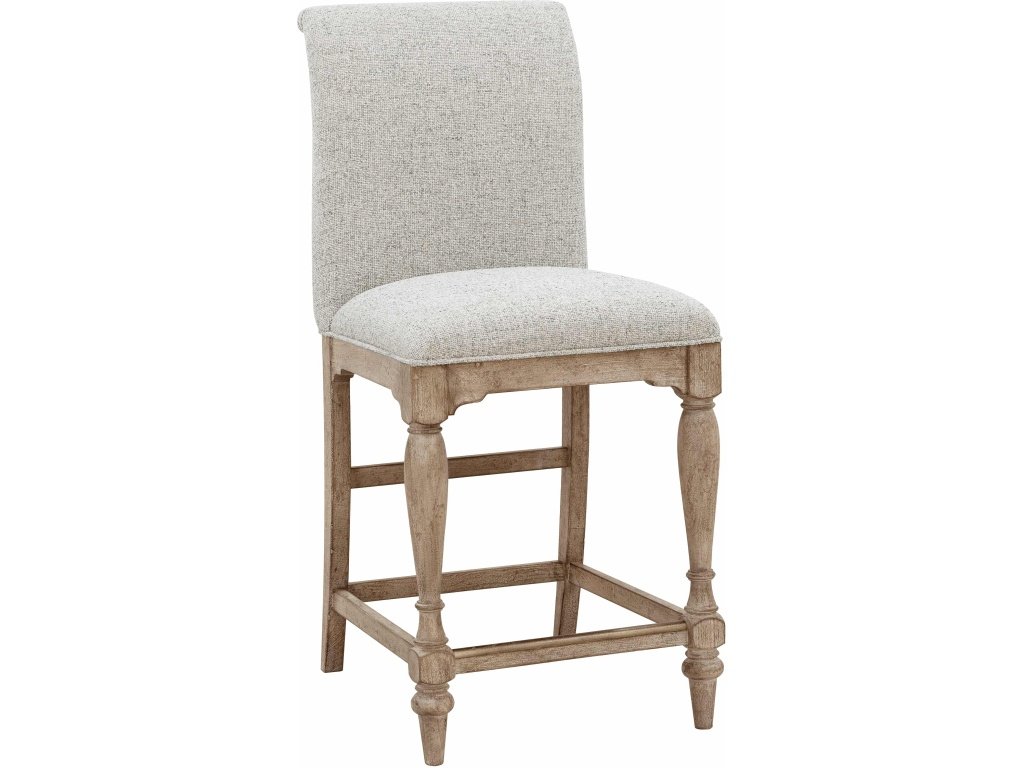 PFC Higgins Street Upholstered Back Stool