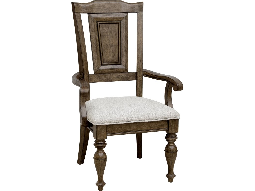 Woodbury Wood Arm Chair 2/ctn
