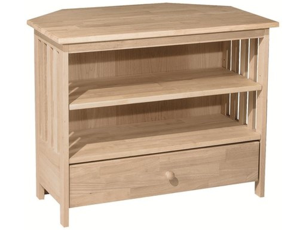 Mission Corner TV Stand