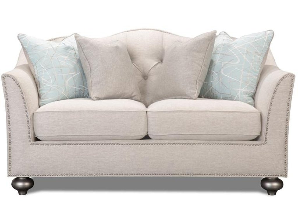Silver Loveseat
