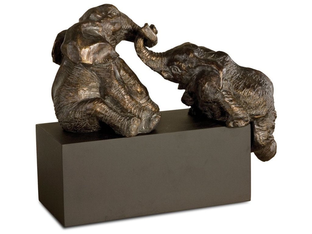 Playful Pachyderms Figurine