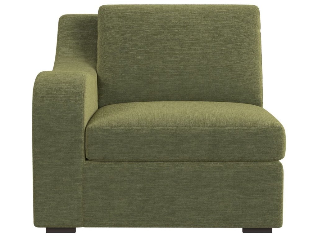 Big Wave Sofa, Left Arm Facing - Antique Loden