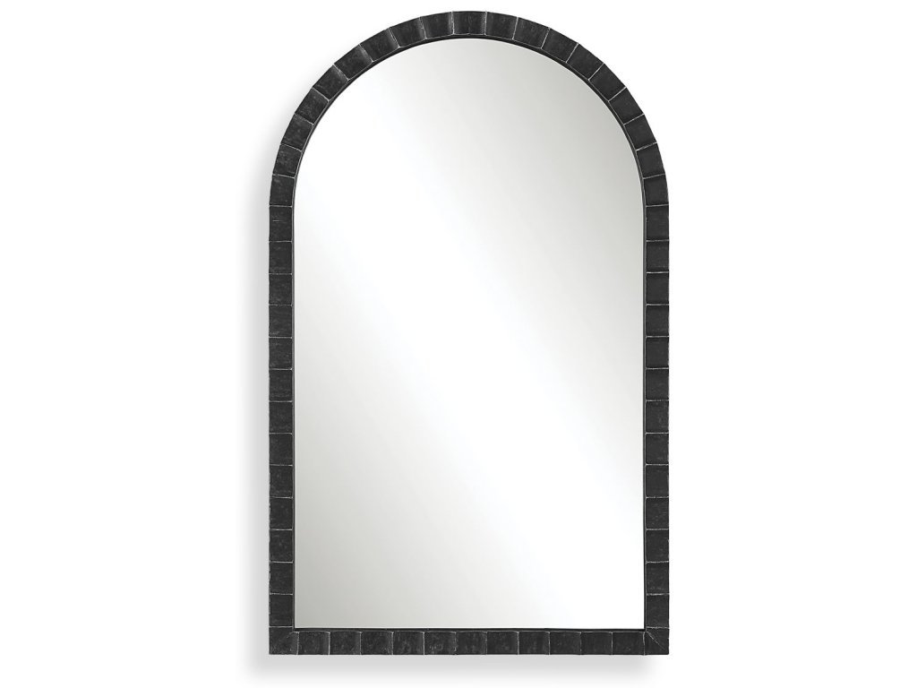 Dandridge Arch Mirror, Black