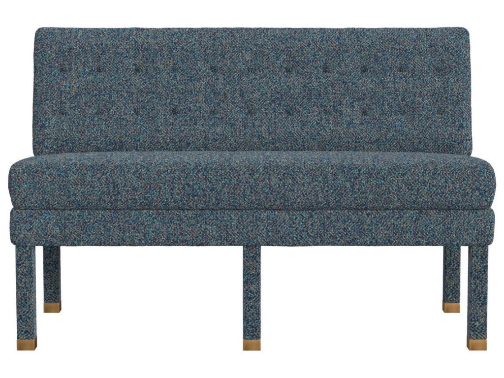 Approach The Bench Banquette, 52" - Tweedy Bird Jewel