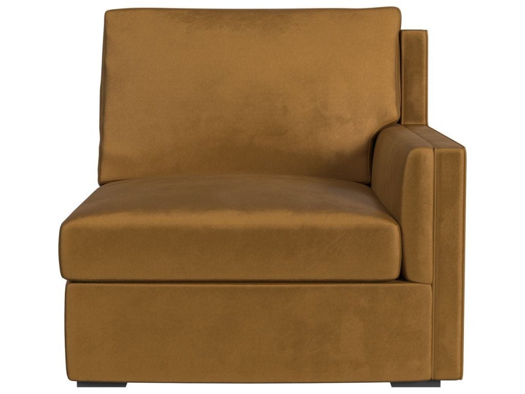 Luxe Sofa, Right Arm Facing - Bliss Bronze