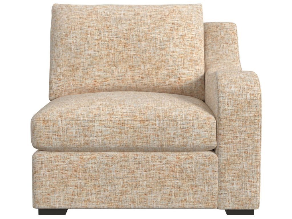 Big Wave Sofa, Right Arm Facing - Thatched Butterscotch