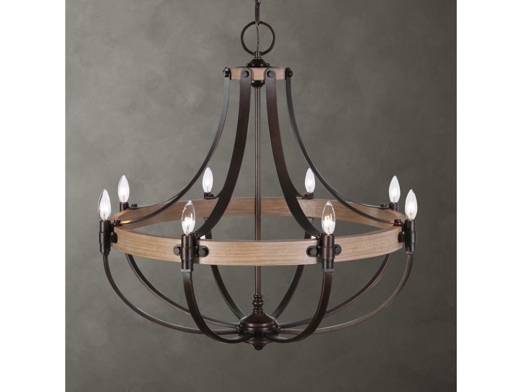Dubois, 8 Lt Chandelier