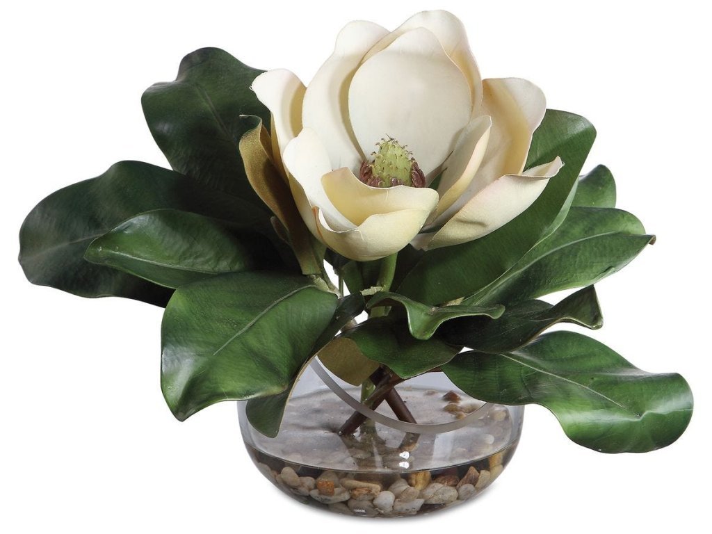 Celia Silk Magnolia Accent