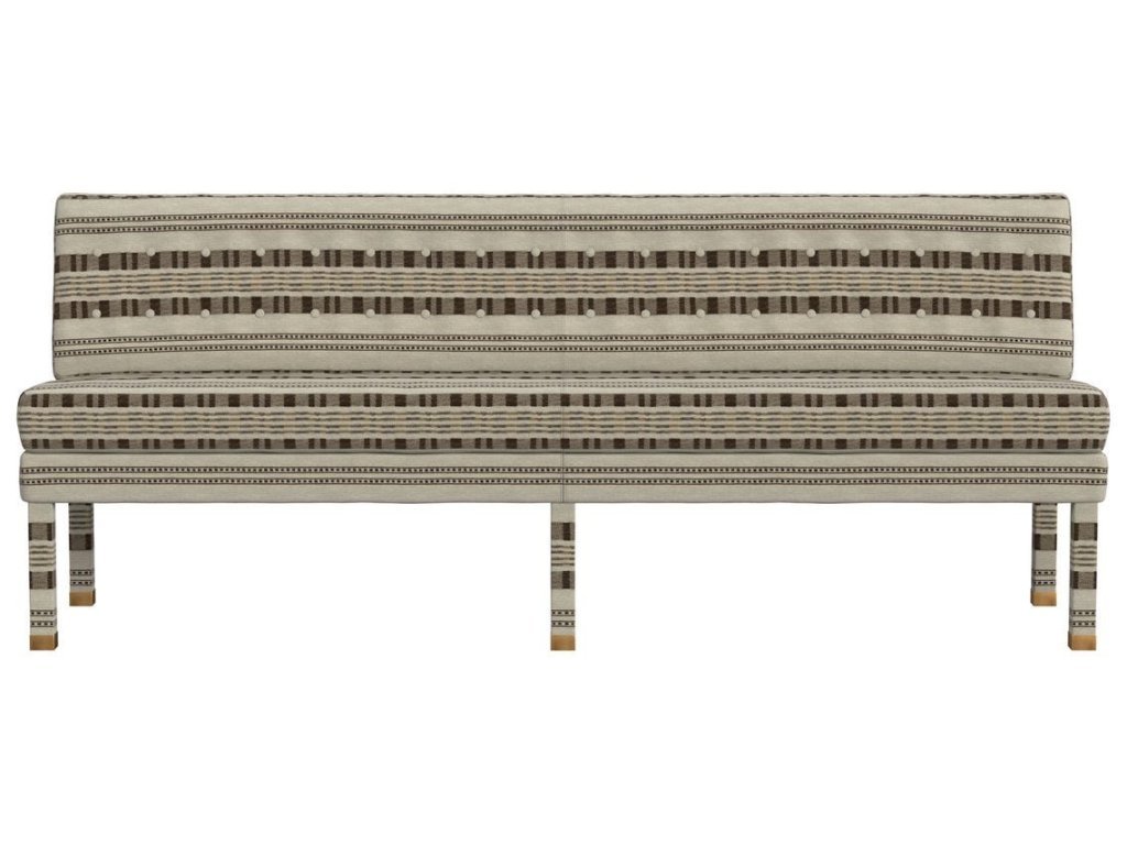 Approach The Bench Banquette, 84" - Secret Code Mocha