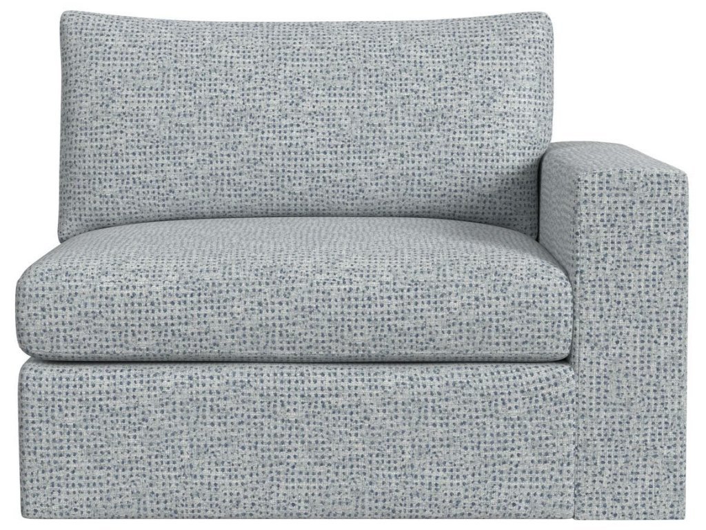 Great Plains Sofa, Right Arm Facing - Dashing Blue