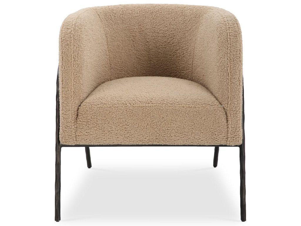 Jacobsen Accent Chair, Latte Shearling