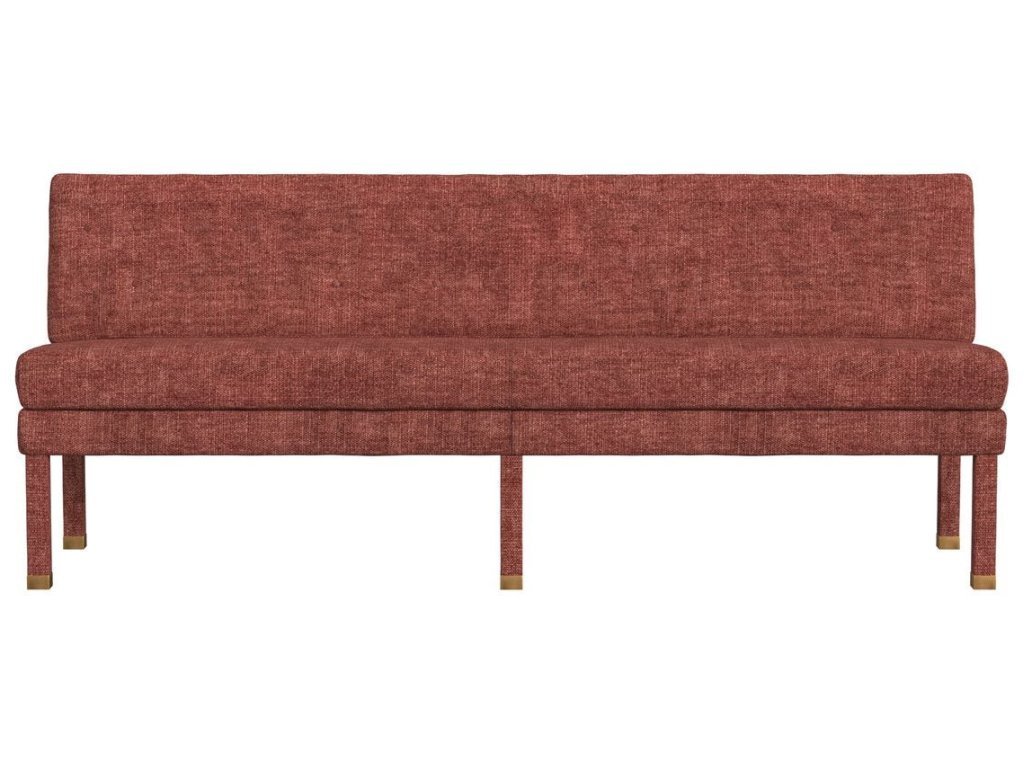 Approach The Bench Banquette, 84" - Vintage Tea Rose