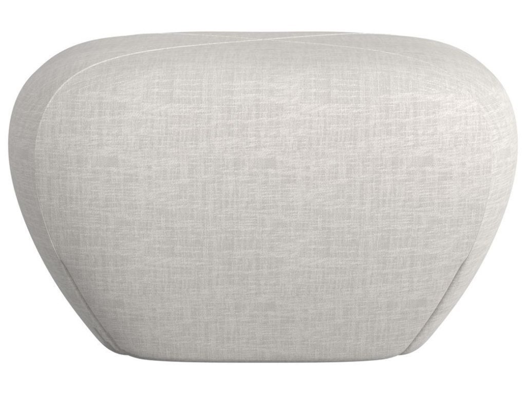 A Leg Up Ottoman - Lovely Linen Cream