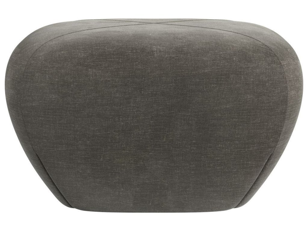A Leg Up Ottoman - Lux Graphite