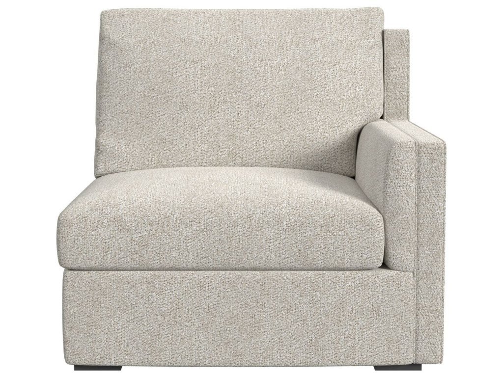 Luxe Sofa, Right Arm Facing - Snuggle Vanilla