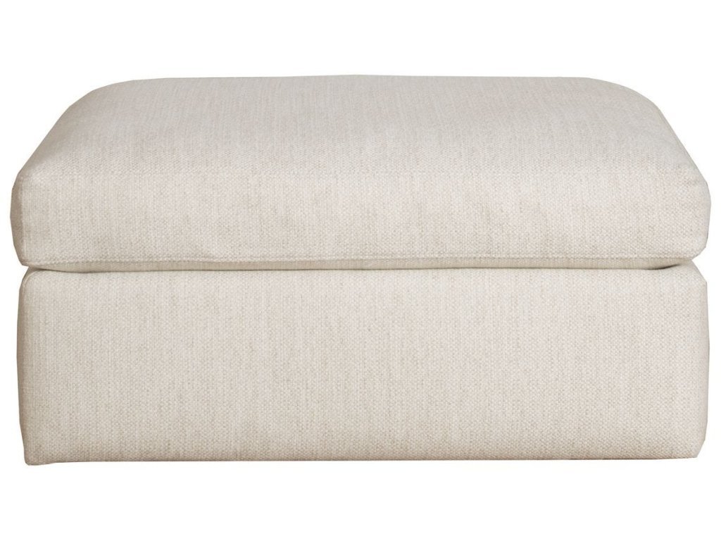 Great Plains Sofa, Ottoman - Alabaster/Linen Weave