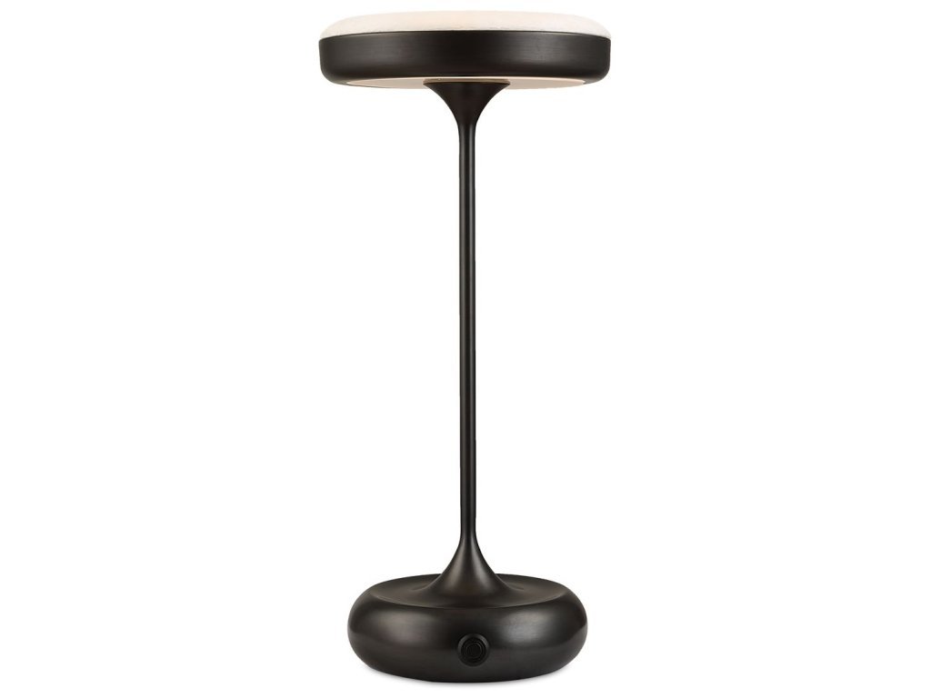 Flat Top Rechargeable Mini Lamp - Bronze