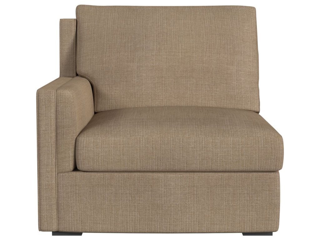 Luxe Sofa, Left Arm Facing - Lush Tawny