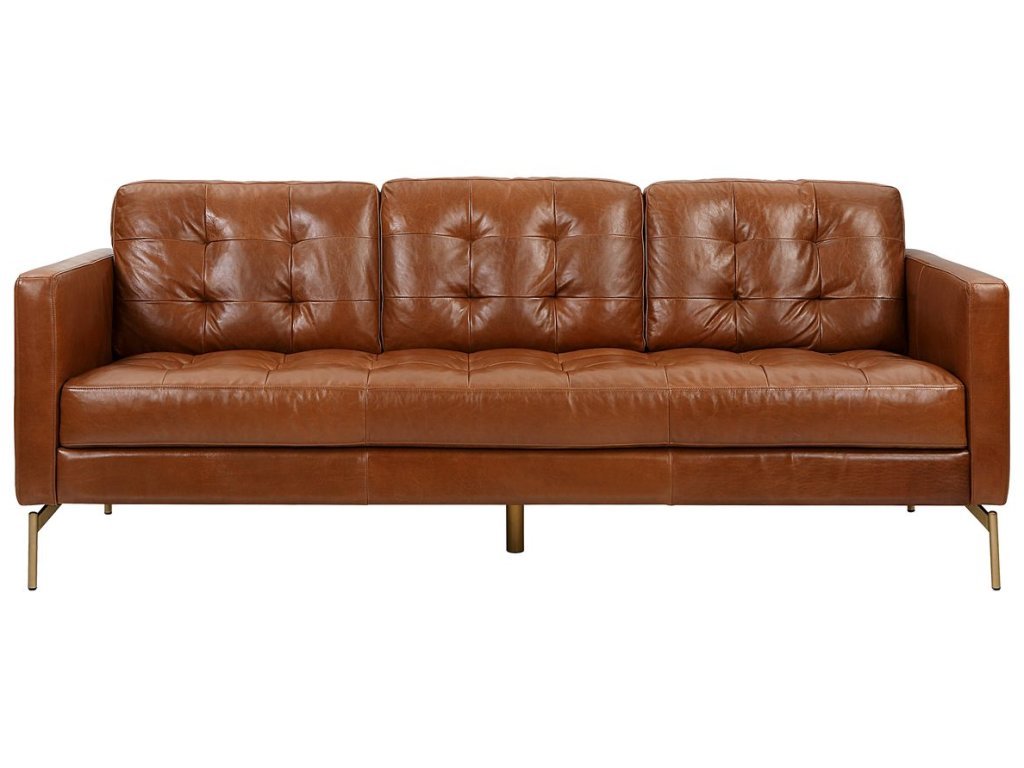 Ventura Sofa - Caramel Leather