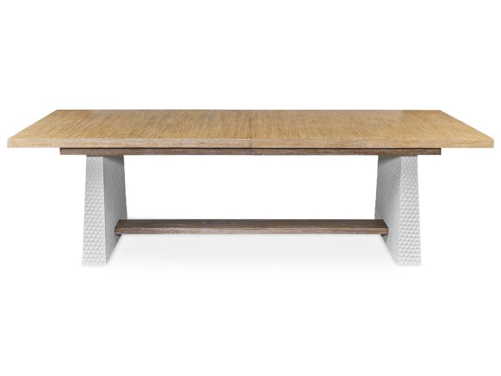 Hewn Trestle Extension Dining Table, 2 Cartons