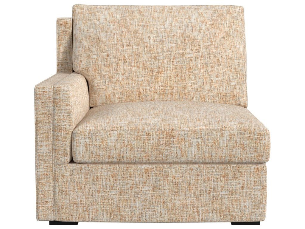 Luxe Sofa, Right Arm Facing - Thatched Butterscotch