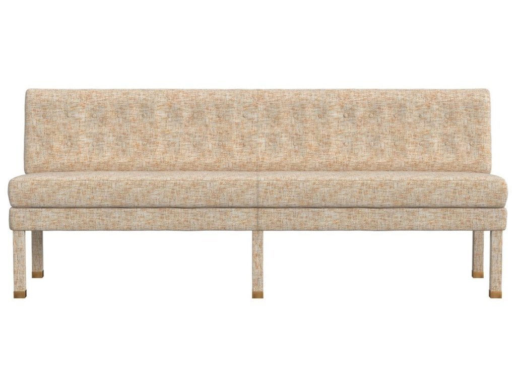 Approach The Bench Banquette, 84" - Thatched Butterscotch