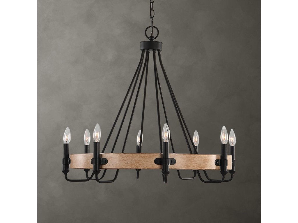Deschutes, 8 Lt Chandelier