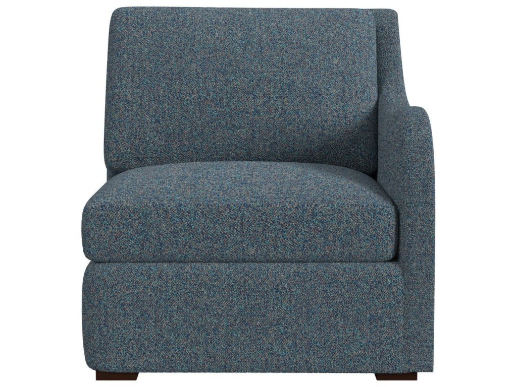 Little Wave Sofa, Right Arm Facing - Tweedy Bird Jewel