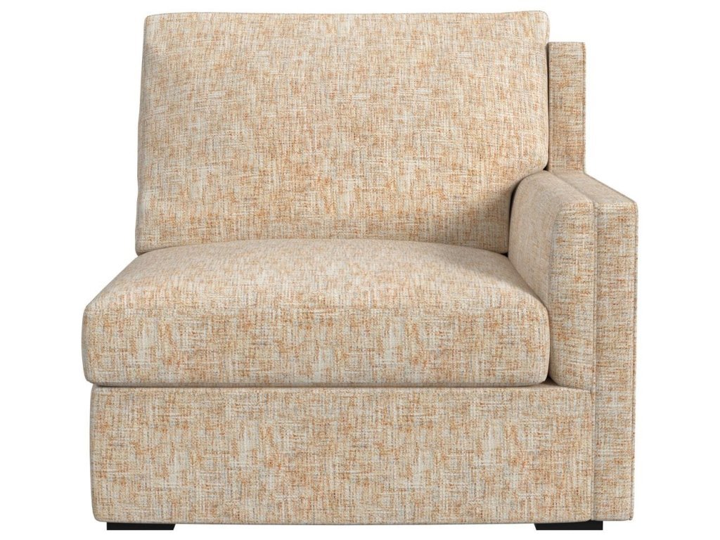 Luxe Sofa, Left Arm Facing - Thatched Butterscotch