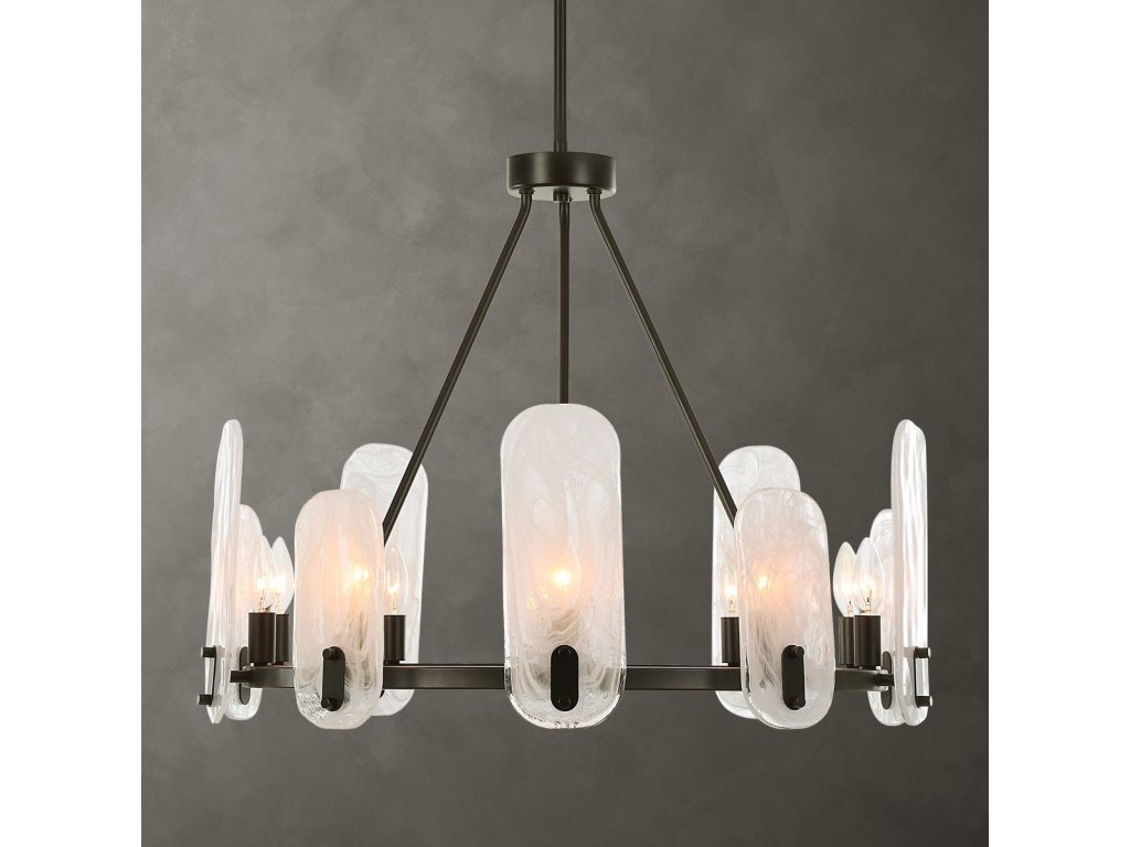 Ellipse, 10 Lt Chandelier