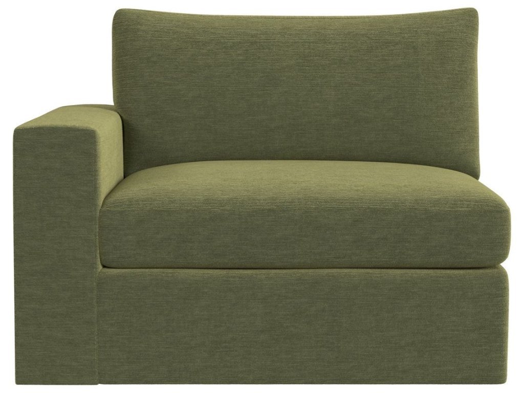 Great Plains Sofa, Left Arm Facing - Antique Loden