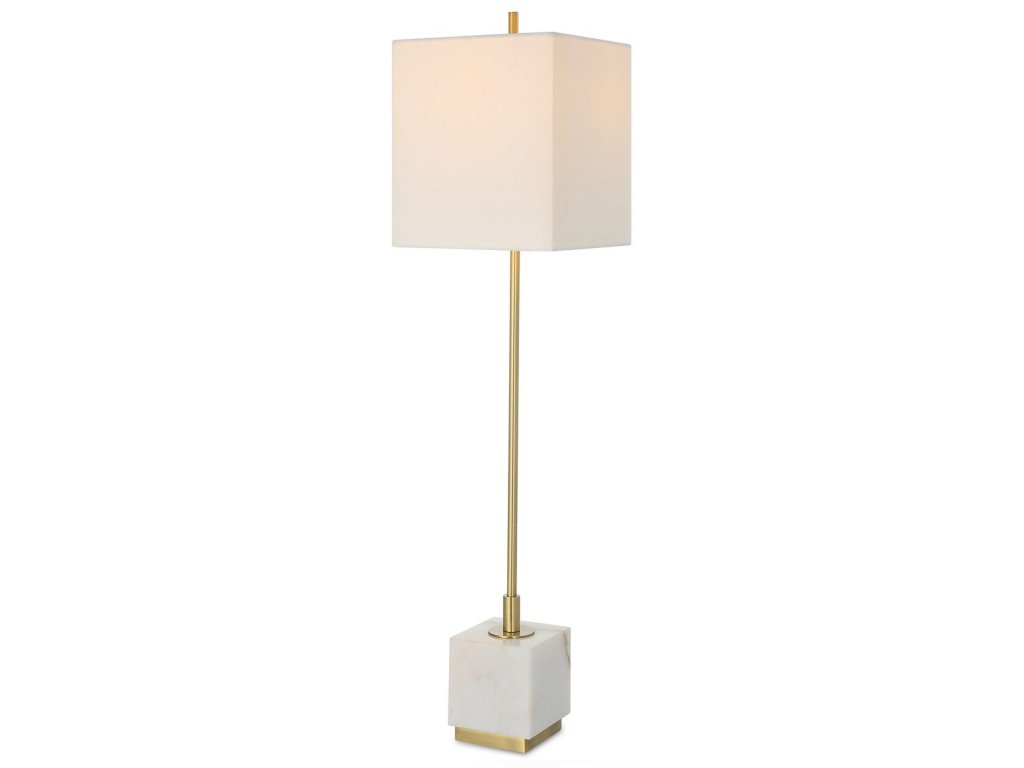 Escort Buffet Lamp, Brass