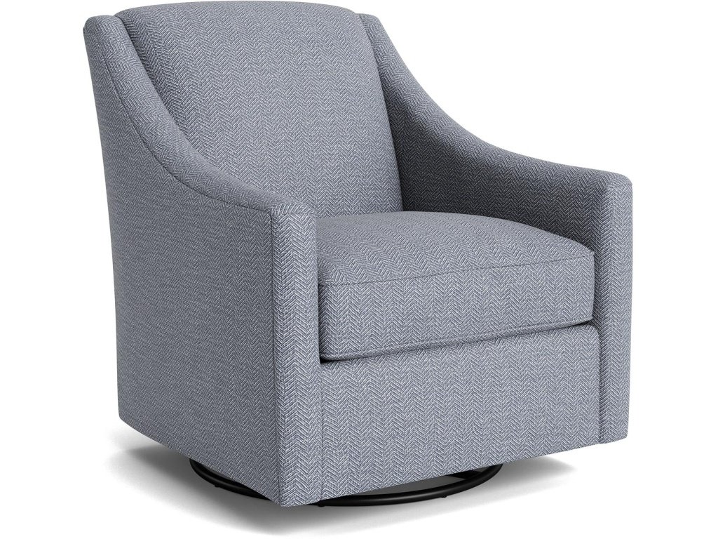Corinna Slope Arm Swivel Chair