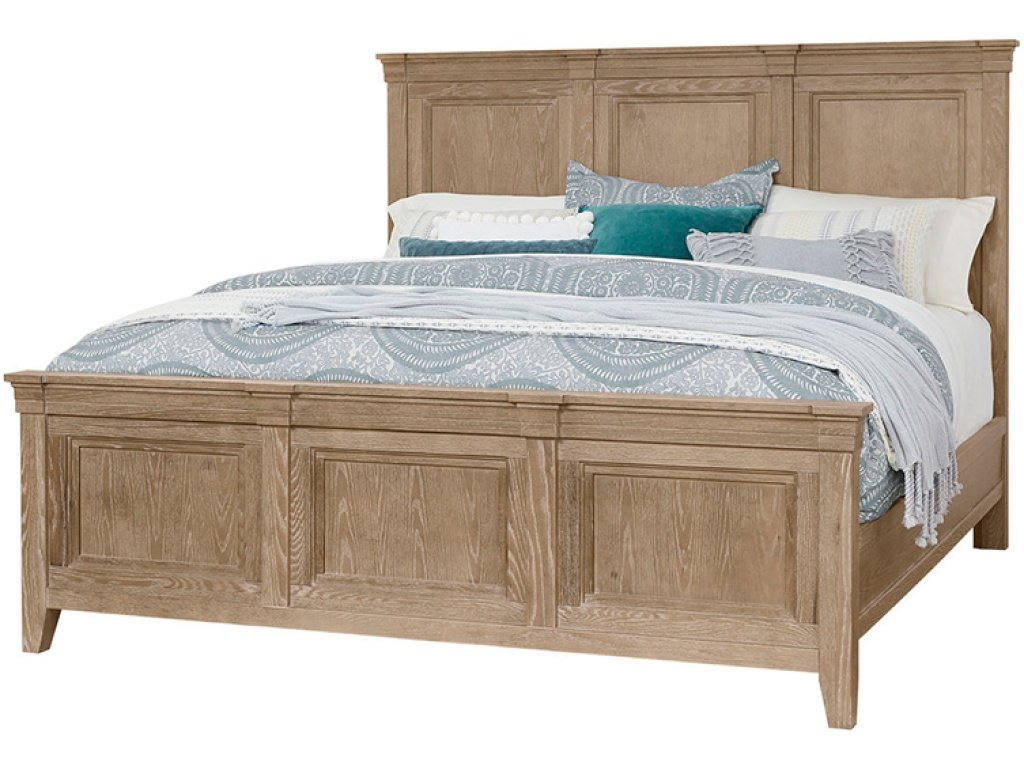 Mansion Bed With Mansion Footboard In Deep Sand