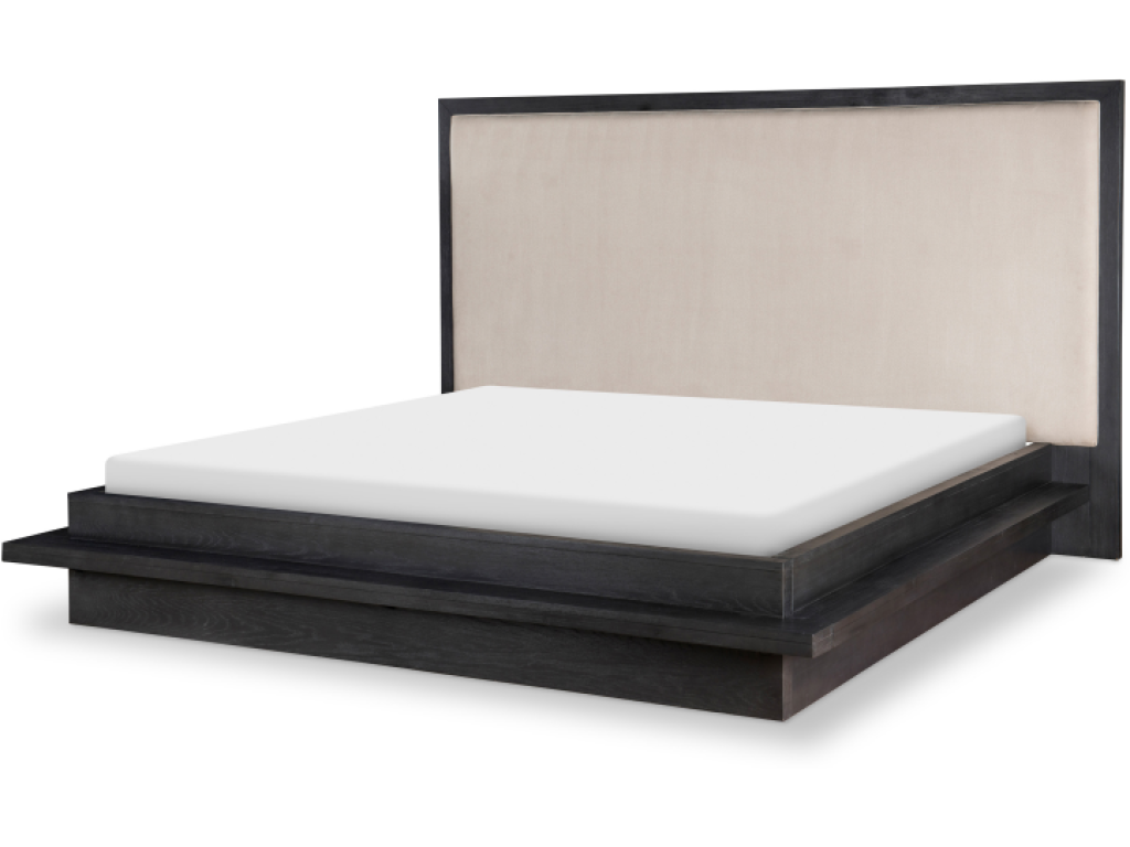 Complete Upholstered Bed, CA King