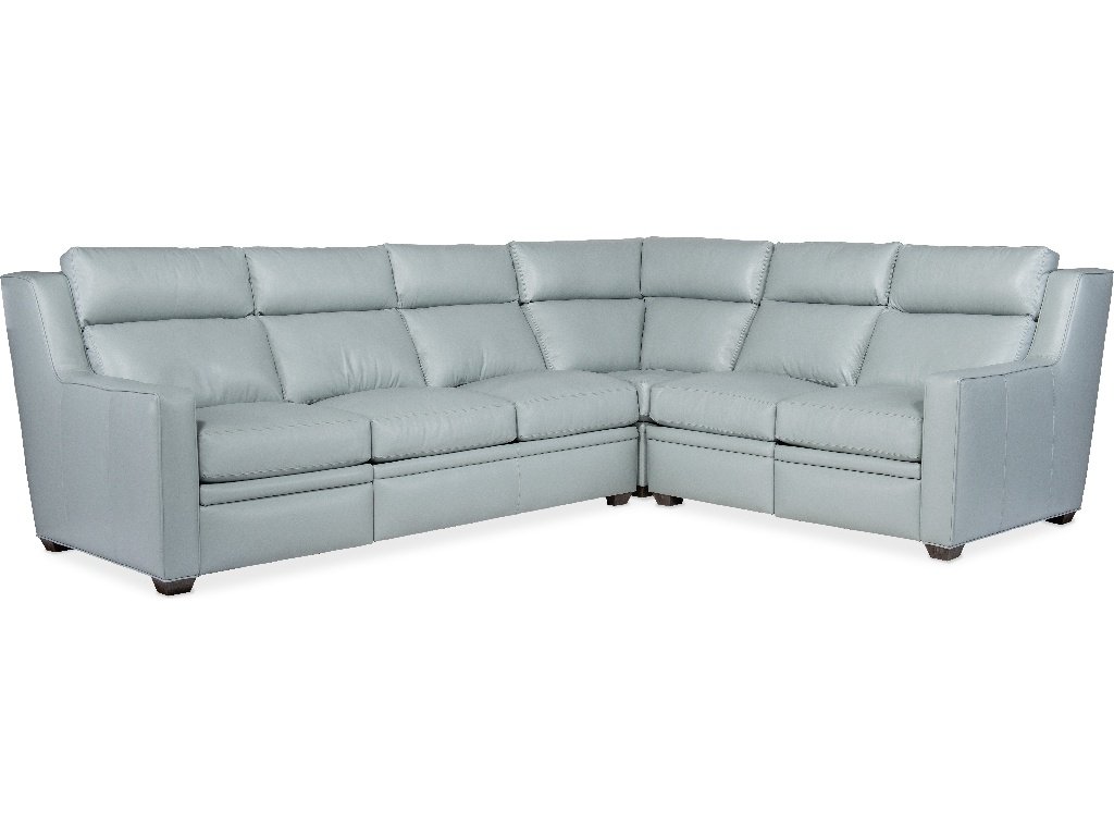 Raymond Reclining Sectional with Two-Piece Back