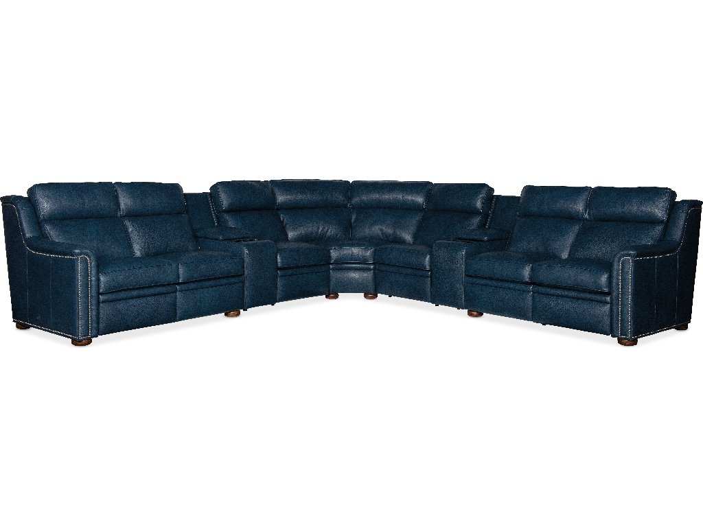 Raiden Reclining Sectional with Two-Piece Back