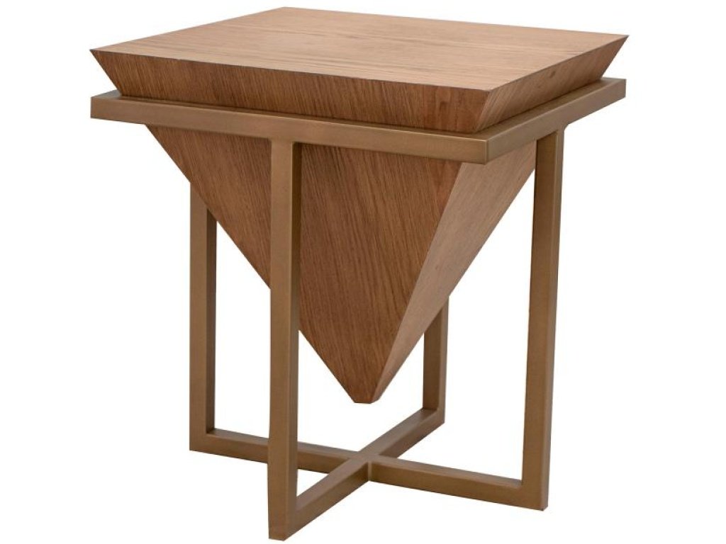 Metal Frame End Table