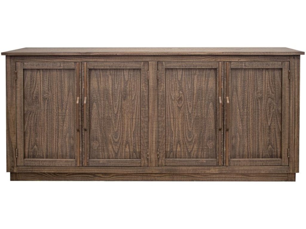 Metal Handle 4 Door Console