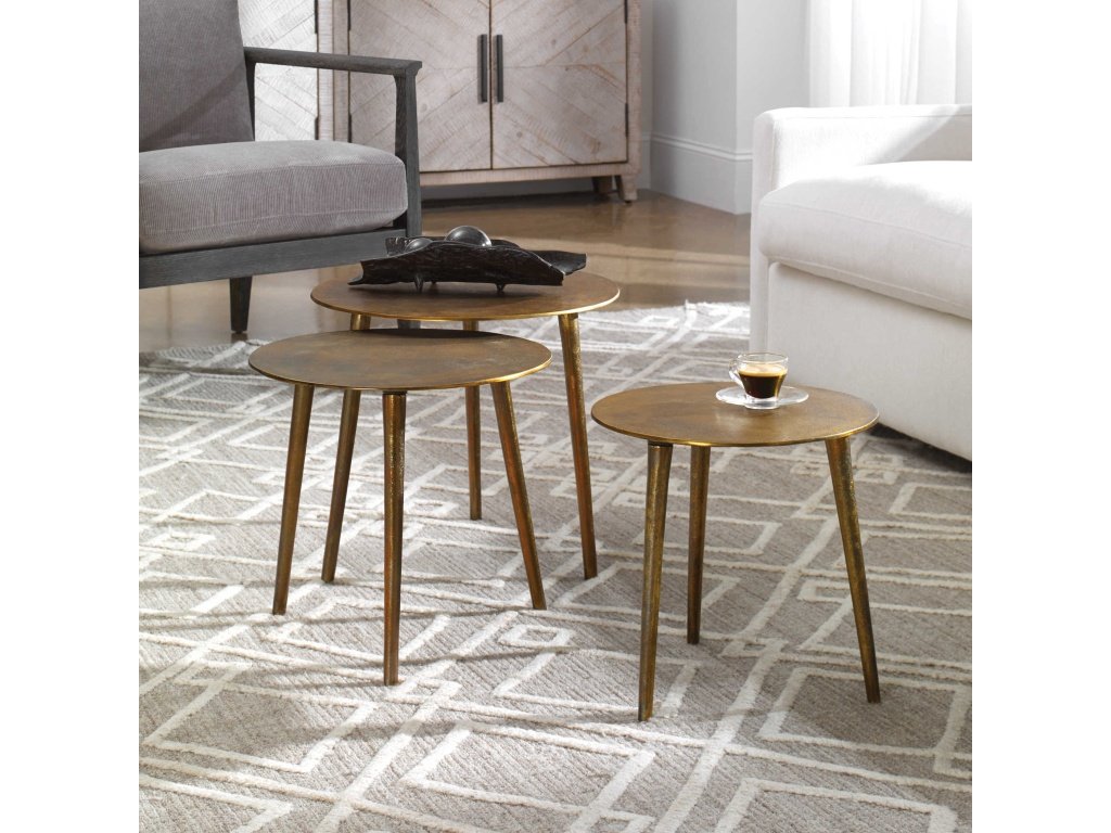 Kasai Coffee Tables, S/3
