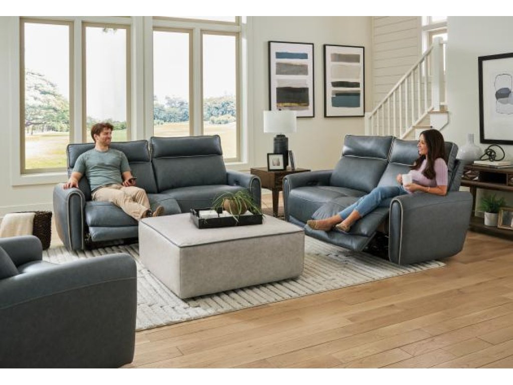 Castered Cocktail Ottoman