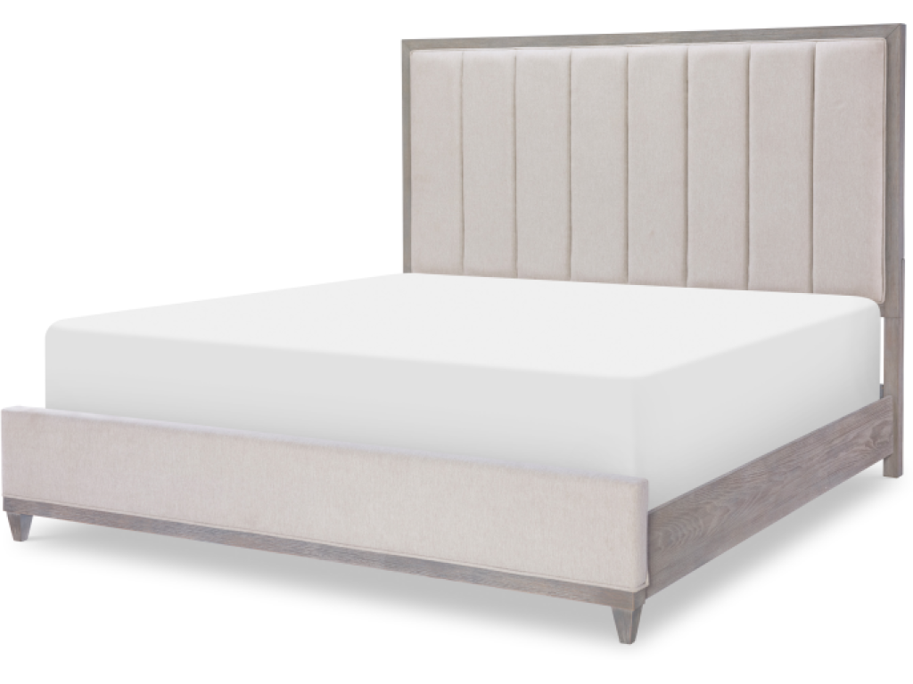 Upholstered Bed, King 6/6