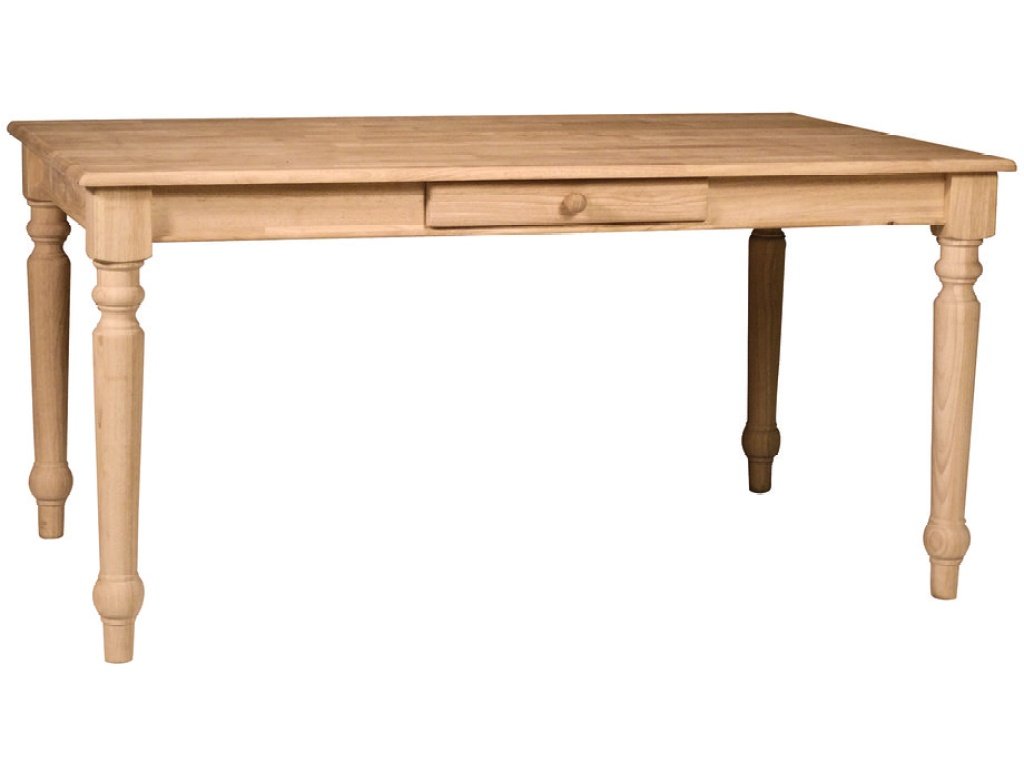 Solid Top Farmhouse Table