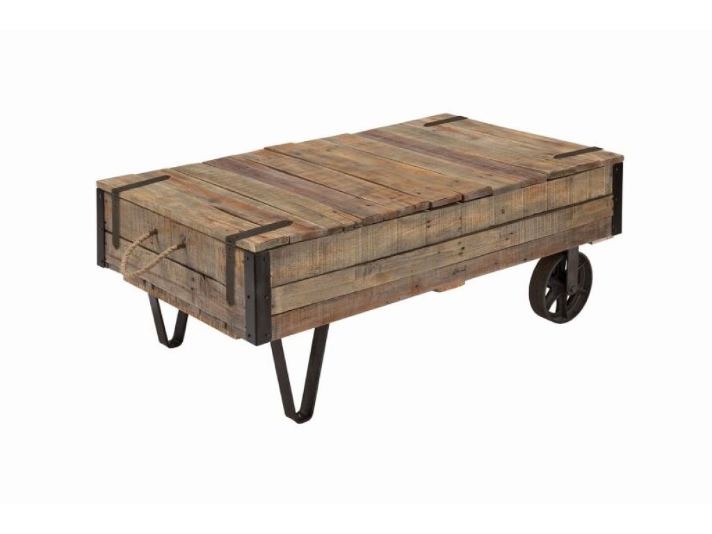 Industral Cart Cocktail Table