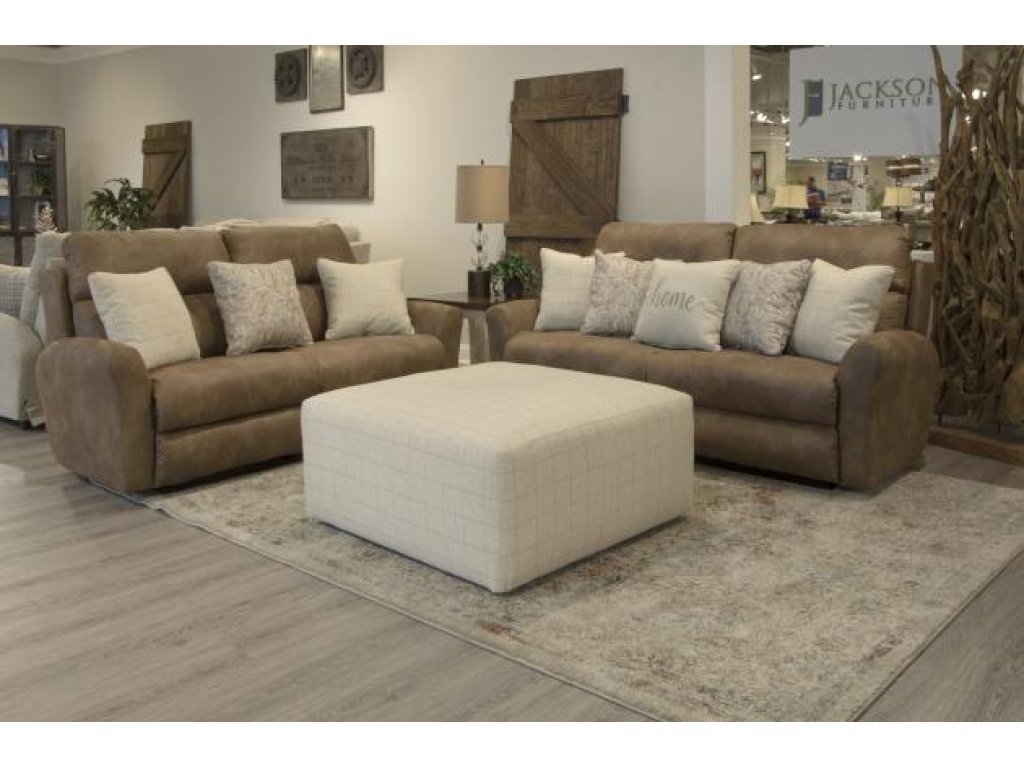 Castered Cocktail Ottoman