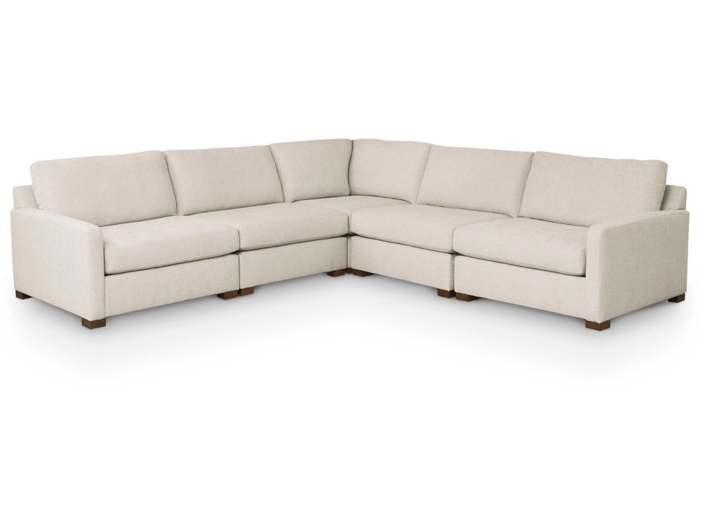 Colby Thin Track Arm Modular L-Shaped Sectional