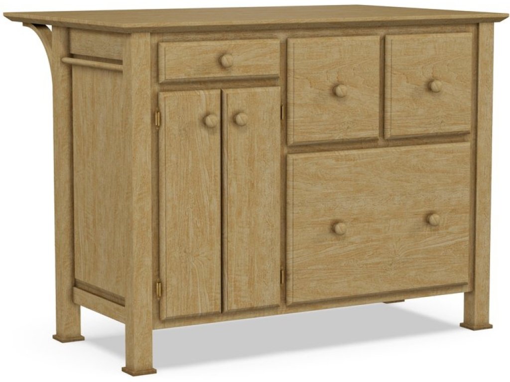 Kitchen Center w/Breakfast Bar